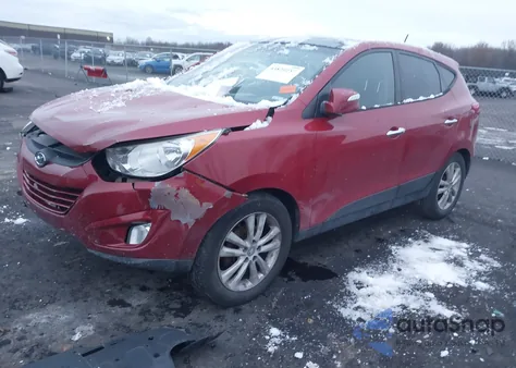 2013 Hyundai Tucson Limited from USA, damaged, VIN KM8JU3AC5DU650519